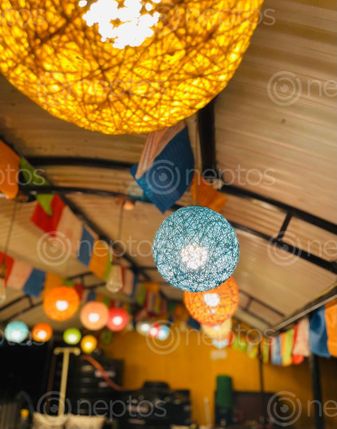 Find  the Image lights  and other Royalty Free Stock Images of Nepal in the Neptos collection.
